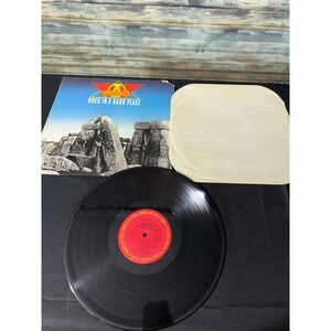 Aerosmith Rock in a Hard Place 12" Vinyl LP Black Good 1982 Columbia PC‎ 38061